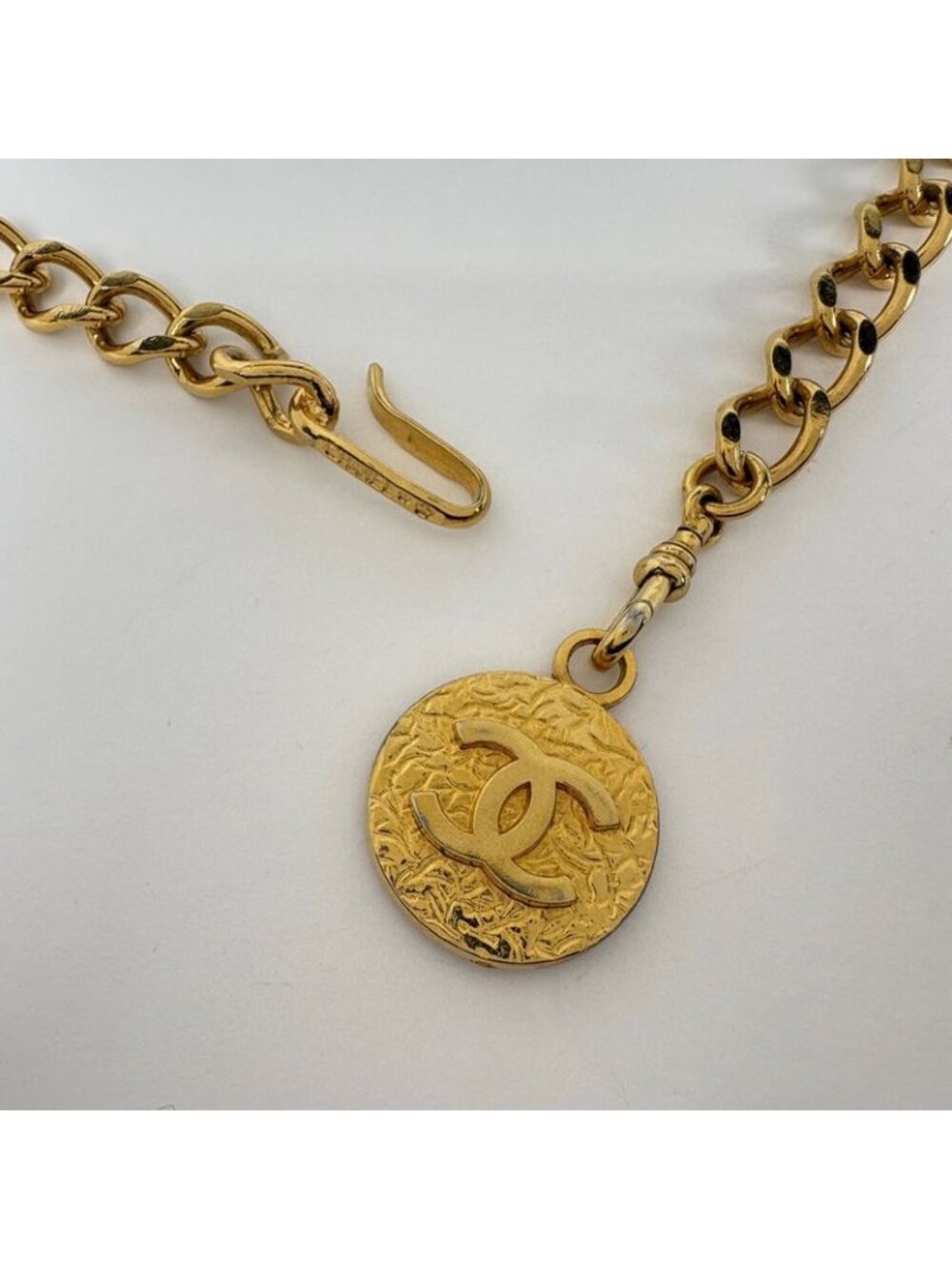 Chanel CC Logo Chain Belt Gold Plated - Picture 3 of 5
